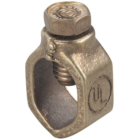 Abb Steel City 5/8 In. Grounding Rod Corrosion Resistant Copper Alloy Ground Clamp G51